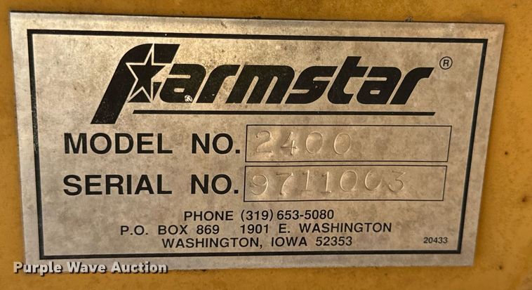 image for item DL4373 Farmstar  2400 pump