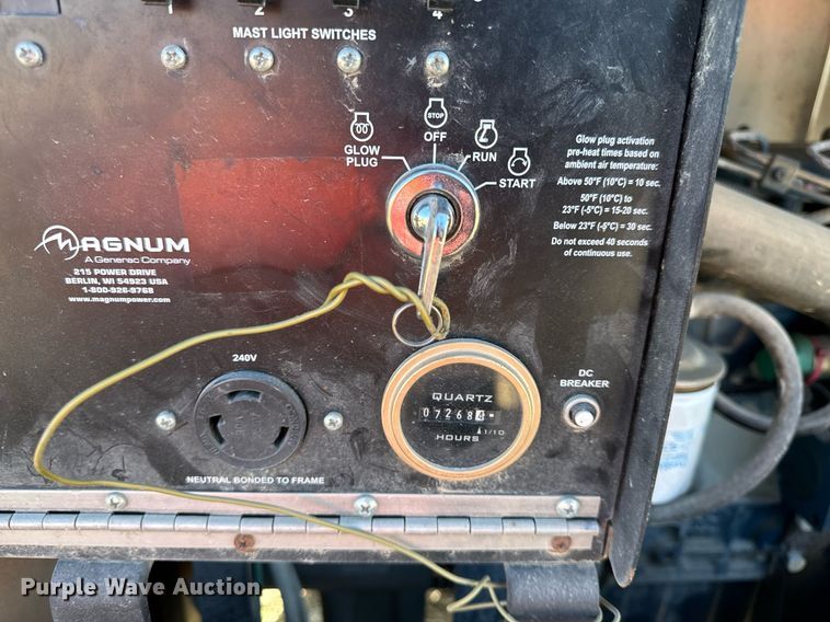 image for item DL4375 2016 Magnum MLT3060K-01 light plant