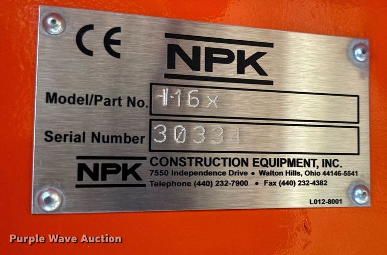 image for item DL4378 NPK 16X breaker