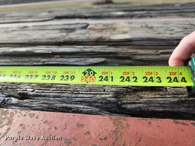 image for item DL4388 1972 Fontaine flatbed trailer