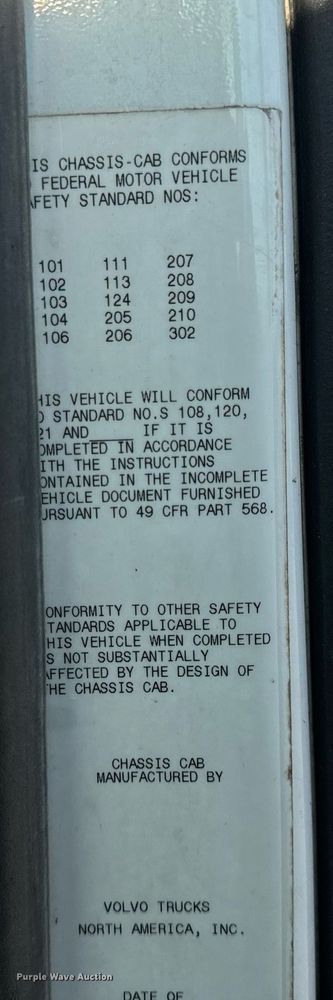 image for item DL4391 2006 Volvo  VHD ready mix truck