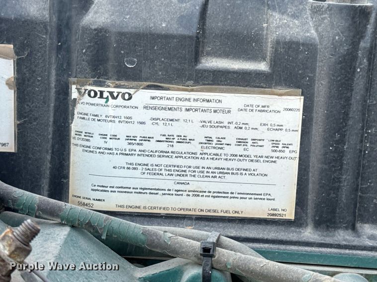 image for item DL4393 2005 Volvo  VHD ready mix truck