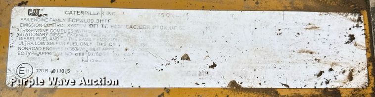 image for item DL4397 2015 Caterpillar 336FL excavator