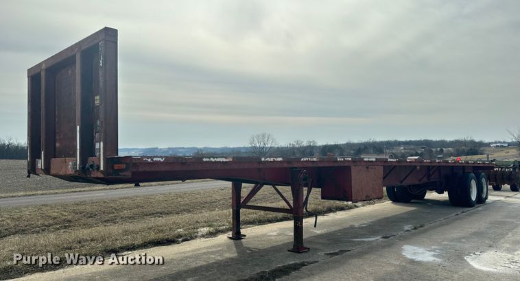 image for item DL4398 1995 Great Dane GPMS-248 flatbed trailer