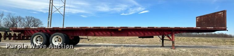 image for item DL4398 1995 Great Dane GPMS-248 flatbed trailer