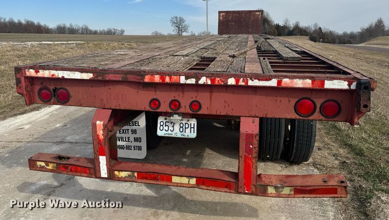 image for item DL4398 1995 Great Dane GPMS-248 flatbed trailer