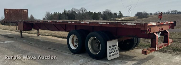image for item DL4398 1995 Great Dane GPMS-248 flatbed trailer