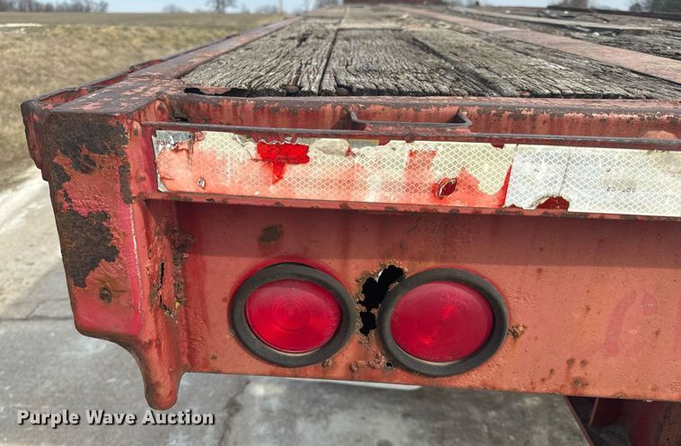 image for item DL4398 1995 Great Dane GPMS-248 flatbed trailer