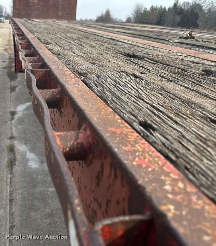 image for item DL4398 1995 Great Dane GPMS-248 flatbed trailer