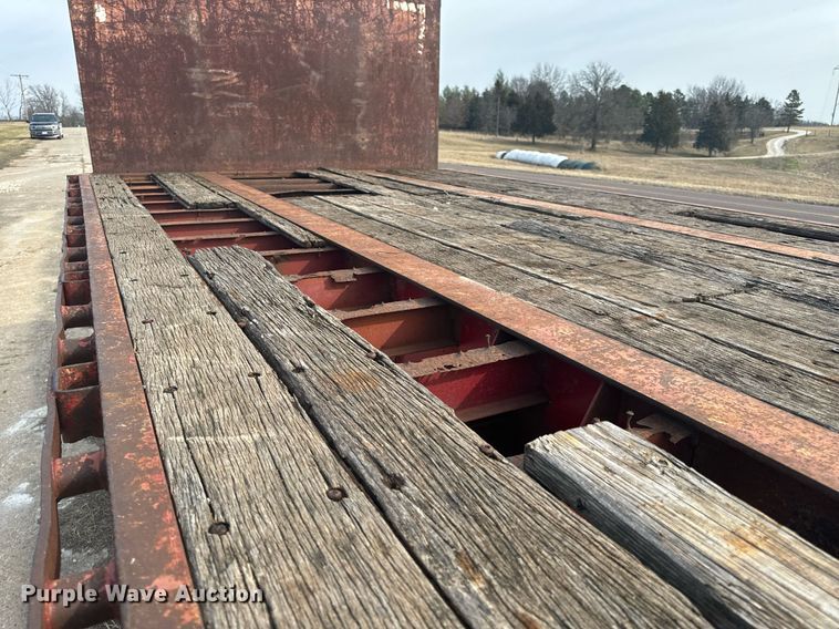 image for item DL4398 1995 Great Dane GPMS-248 flatbed trailer