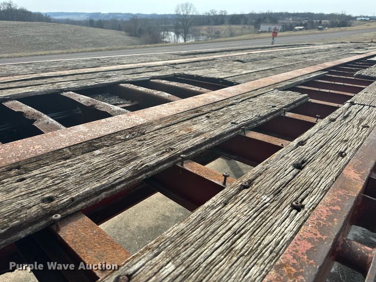 image for item DL4398 1995 Great Dane GPMS-248 flatbed trailer