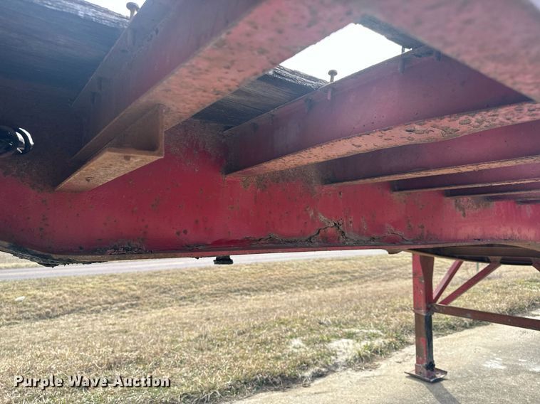 image for item DL4398 1995 Great Dane GPMS-248 flatbed trailer