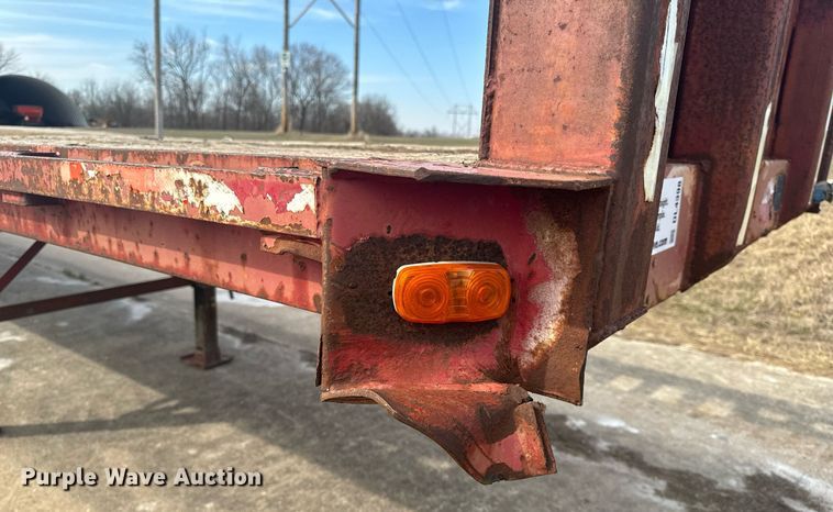 image for item DL4398 1995 Great Dane GPMS-248 flatbed trailer