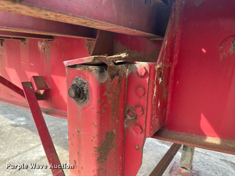 image for item DL4398 1995 Great Dane GPMS-248 flatbed trailer