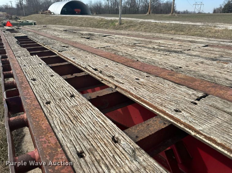 image for item DL4398 1995 Great Dane GPMS-248 flatbed trailer