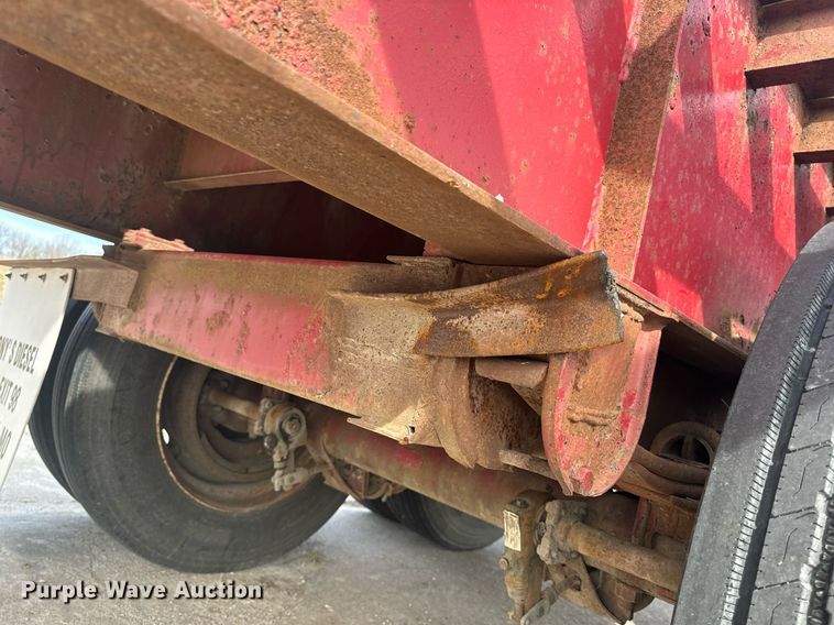 image for item DL4398 1995 Great Dane GPMS-248 flatbed trailer