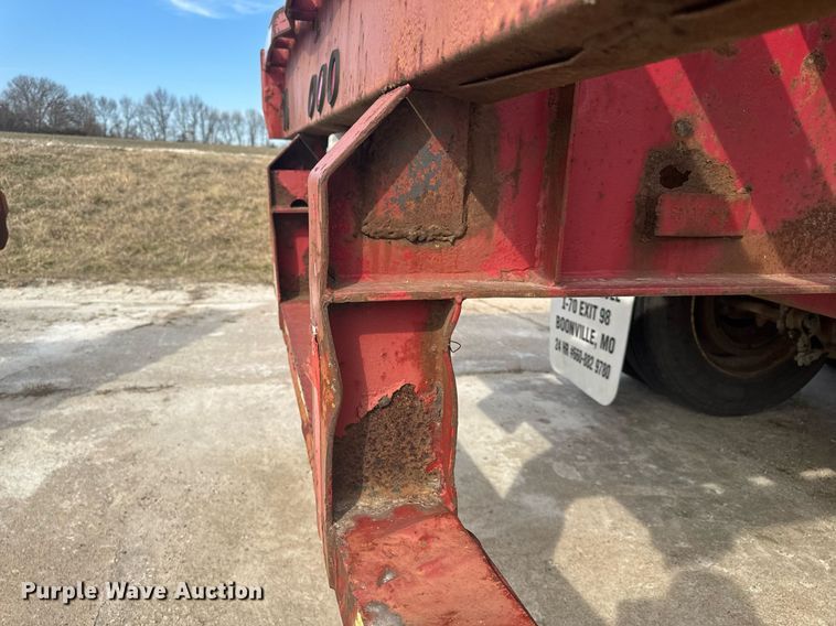 image for item DL4398 1995 Great Dane GPMS-248 flatbed trailer