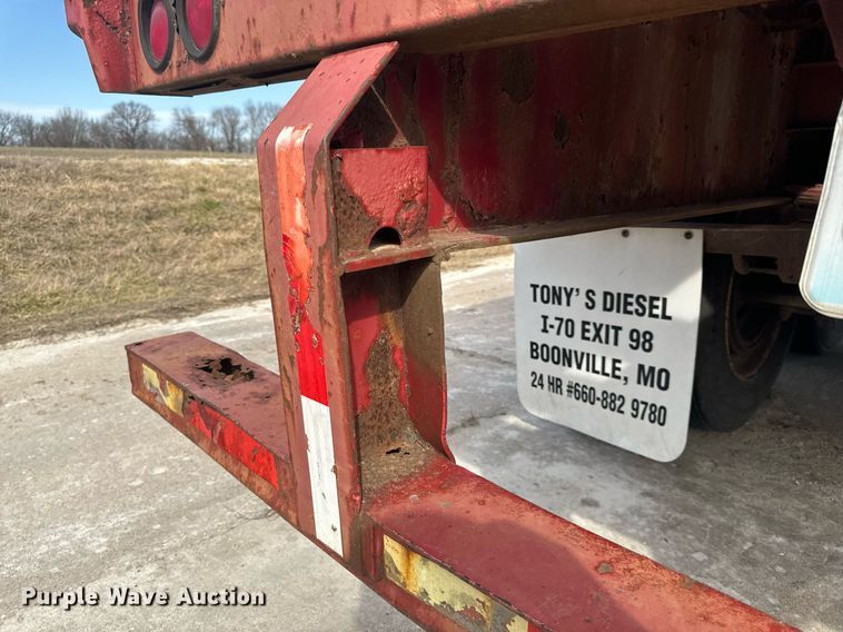 image for item DL4398 1995 Great Dane GPMS-248 flatbed trailer