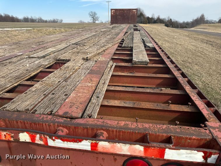 image for item DL4398 1995 Great Dane GPMS-248 flatbed trailer