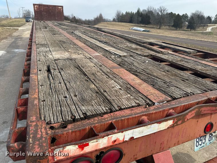 image for item DL4398 1995 Great Dane GPMS-248 flatbed trailer