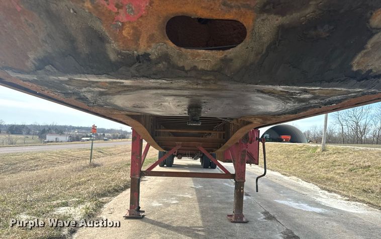 image for item DL4398 1995 Great Dane GPMS-248 flatbed trailer