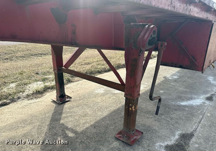 image for item DL4398 1995 Great Dane GPMS-248 flatbed trailer