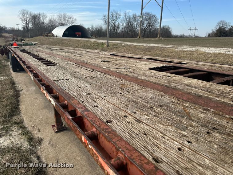 image for item DL4398 1995 Great Dane GPMS-248 flatbed trailer