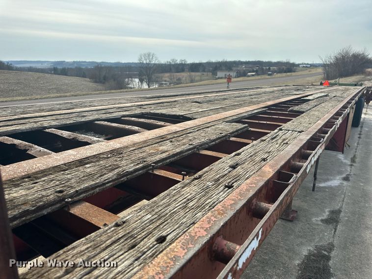 image for item DL4398 1995 Great Dane GPMS-248 flatbed trailer