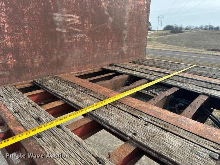 image for item DL4398 1995 Great Dane GPMS-248 flatbed trailer