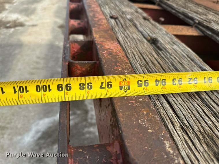 image for item DL4398 1995 Great Dane GPMS-248 flatbed trailer