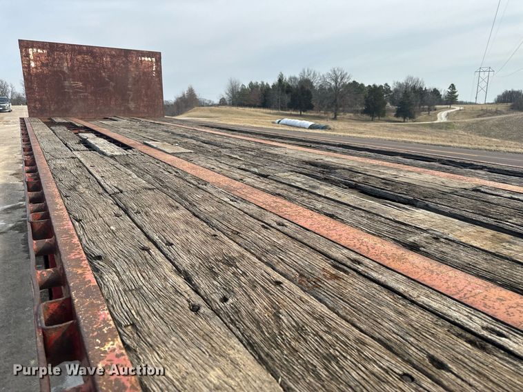 image for item DL4398 1995 Great Dane GPMS-248 flatbed trailer