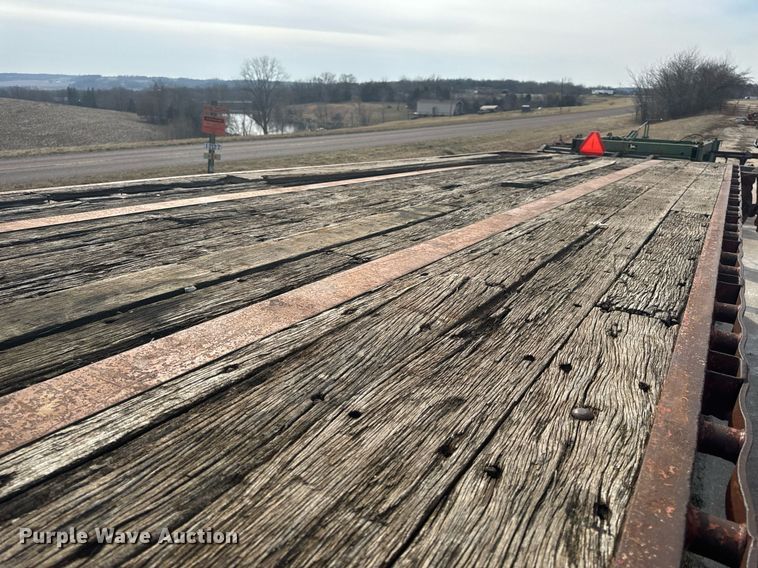 image for item DL4398 1995 Great Dane GPMS-248 flatbed trailer