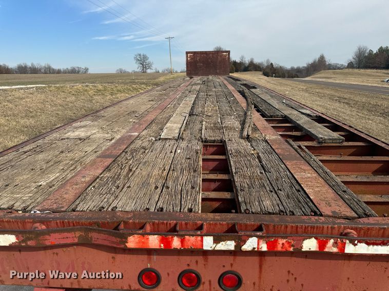 image for item DL4398 1995 Great Dane GPMS-248 flatbed trailer