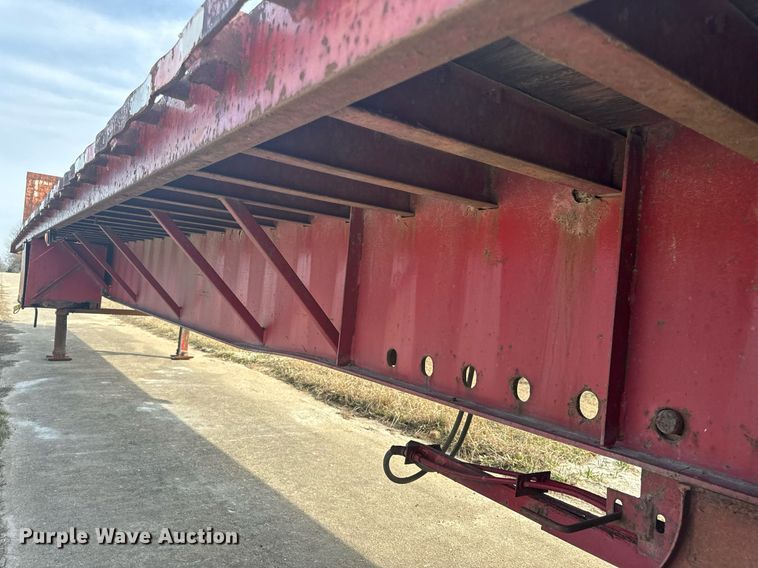 image for item DL4398 1995 Great Dane GPMS-248 flatbed trailer