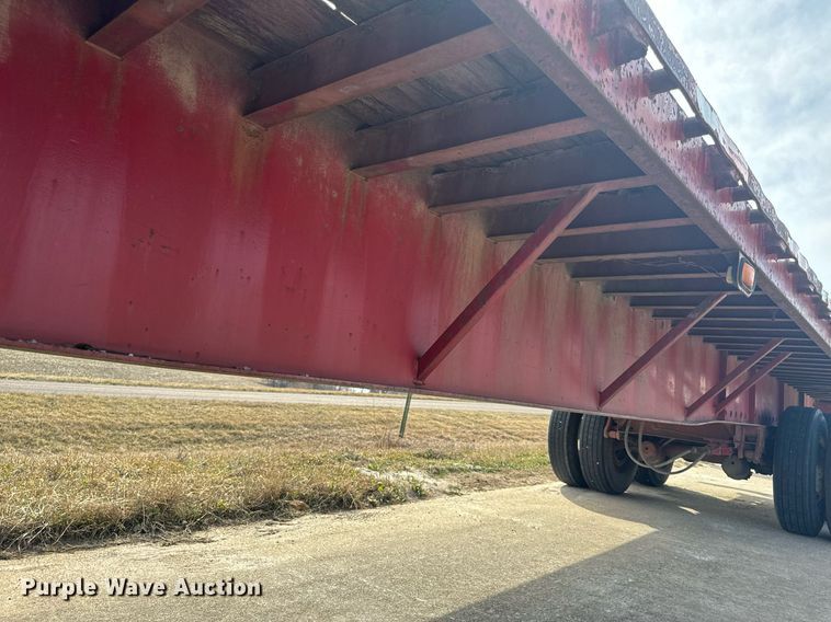 image for item DL4398 1995 Great Dane GPMS-248 flatbed trailer