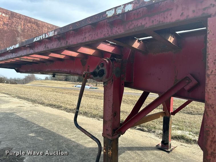 image for item DL4398 1995 Great Dane GPMS-248 flatbed trailer
