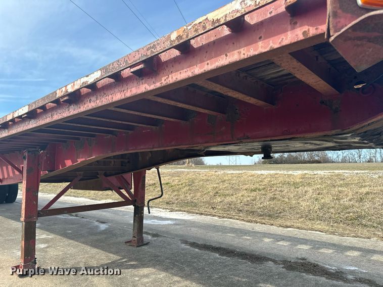 image for item DL4398 1995 Great Dane GPMS-248 flatbed trailer