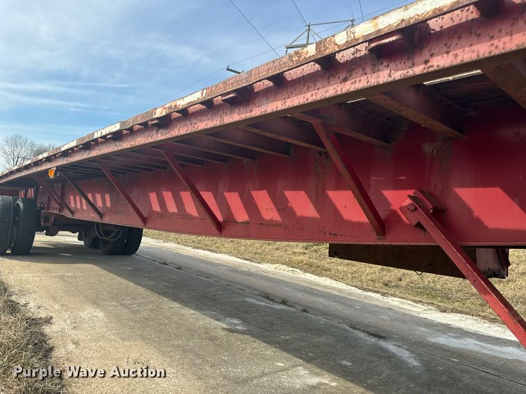 image for item DL4398 1995 Great Dane GPMS-248 flatbed trailer