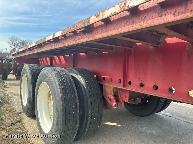 image for item DL4398 1995 Great Dane GPMS-248 flatbed trailer