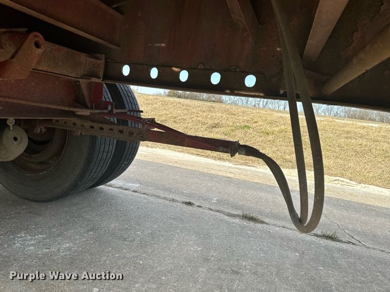 image for item DL4398 1995 Great Dane GPMS-248 flatbed trailer