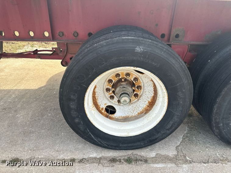 image for item DL4398 1995 Great Dane GPMS-248 flatbed trailer