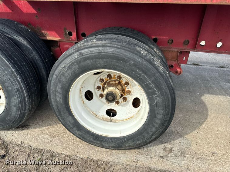 image for item DL4398 1995 Great Dane GPMS-248 flatbed trailer