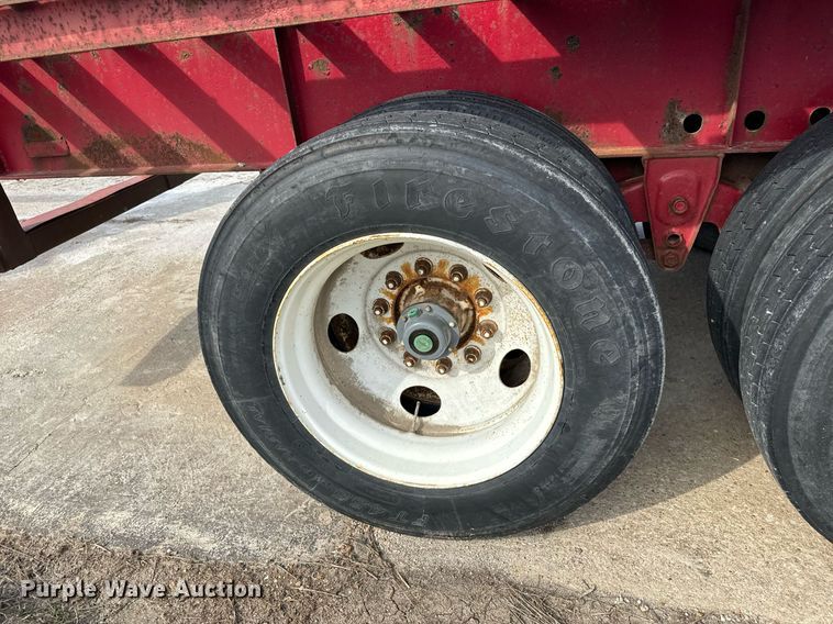 image for item DL4398 1995 Great Dane GPMS-248 flatbed trailer