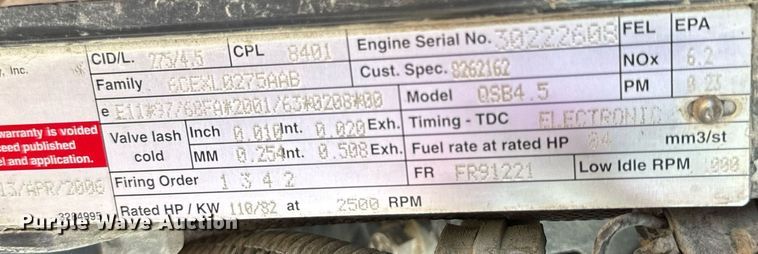 image for item DL4408 2006 Skytrak 8042 telehandler