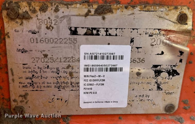 image for item DL4408 2006 Skytrak 8042 telehandler