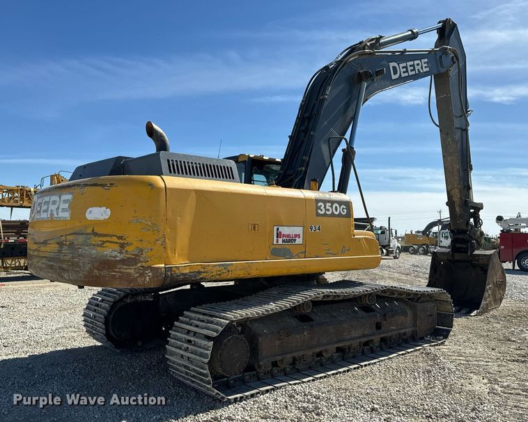 image for item DL4410 2014 John Deere 350G excavator