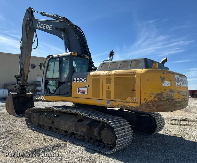 image for item DL4410 2014 John Deere 350G excavator