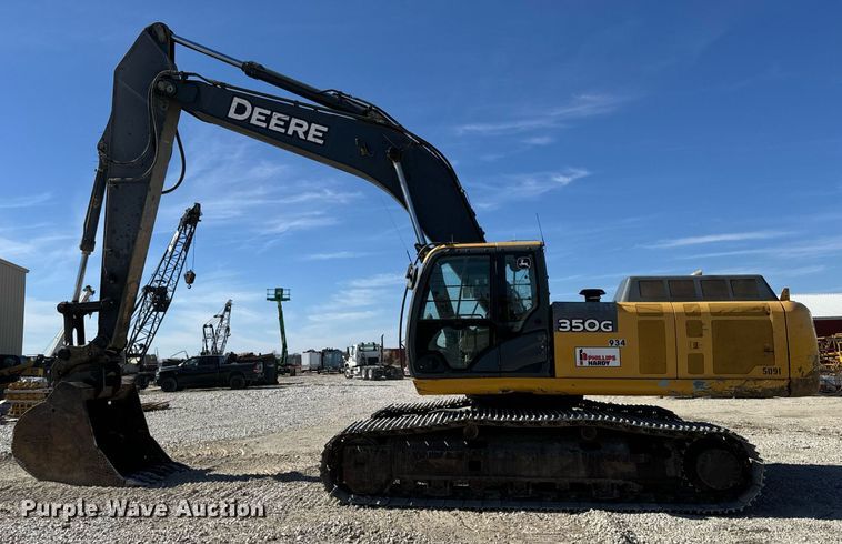 image for item DL4410 2014 John Deere 350G excavator