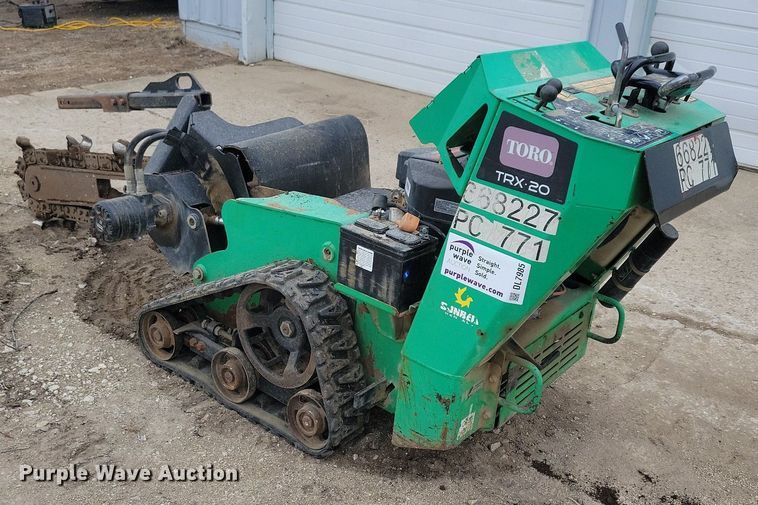 image for item DL7985 Toro TRX-20 trencher