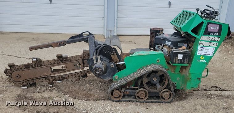 image for item DL7985 Toro TRX-20 trencher